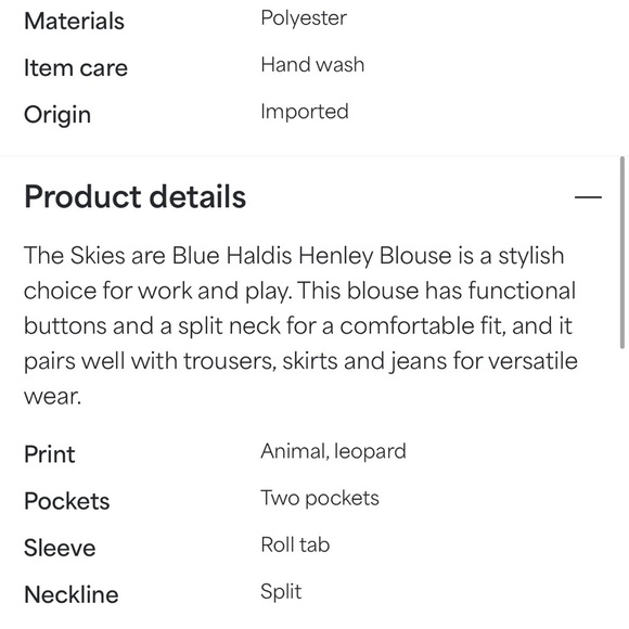 Skies Are Blue Maroon Patterned Button-Down Shirt - Picture 2 of 4